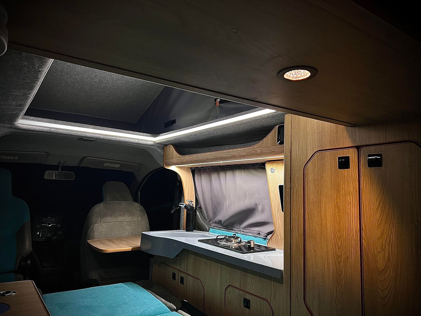 The Clee Solo or Duo Camper Van Conversion for the Nissan NV200 & eNV200 Diesel or Electric Camper. - cccampers.myshopify.com