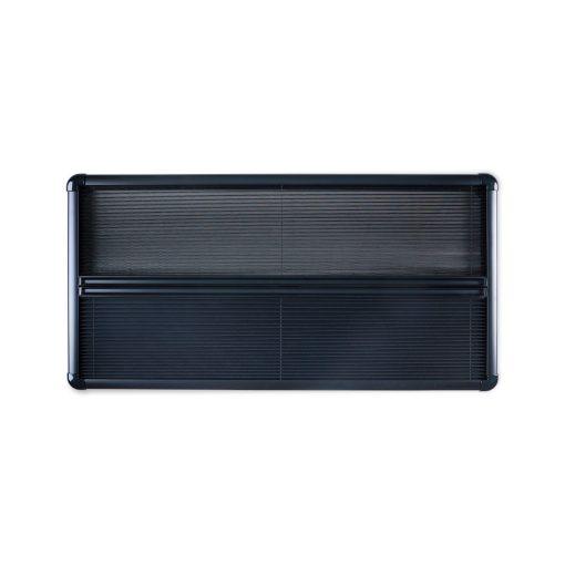 Top-Hinged Aluminium Cassette Window with Blackout Blind & Flyscreen | Campervan Upgrade