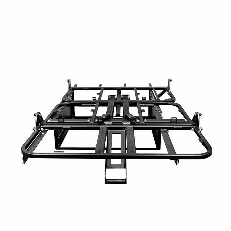 Bliss 1100mm Rock and Roll Seat Bed – M1 Crash-Tested, ISOFIX, Gas Locker | Campervan Double Bed