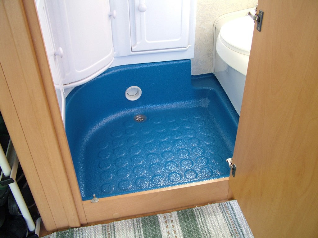 6.7 Expert Repair Service for Broken or Cracked Bathroom Shower Trays in Caravans and Motorhomes - cccampers.myshopify.com