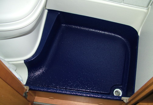 6.7 Expert Repair Service for Broken or Cracked Bathroom Shower Trays in Caravans and Motorhomes - cccampers.myshopify.com