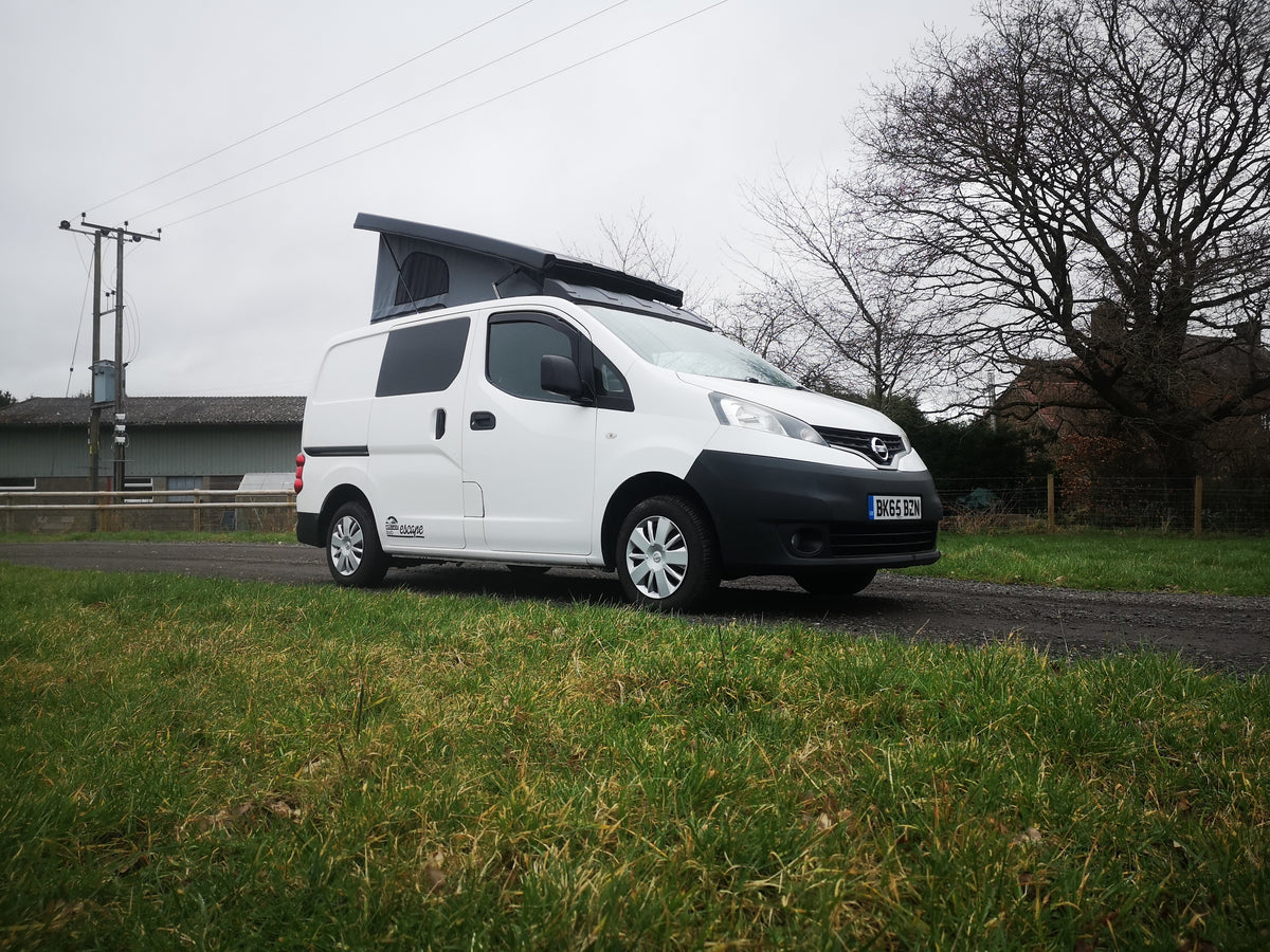 CCCAMPERS Escape Camper Conversion for Nissan NV200 & eNV200, Maxus eDeliver 3 also the XS wheelbase Peugeot Expert, Citroen Dispatch and Toyota Proace - cccampers.myshopify.com