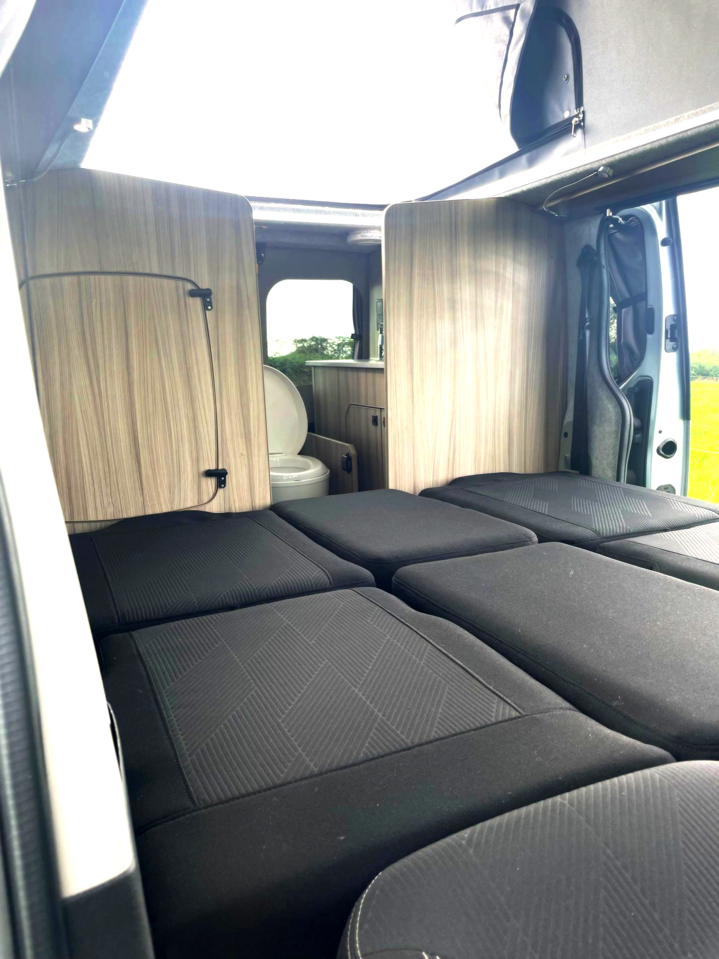 The Witley Renault Trafic Sport with an automatic option by CCCAMPERS fully-featured mini micro compact campervan motorhome - cccampers.myshopify.com