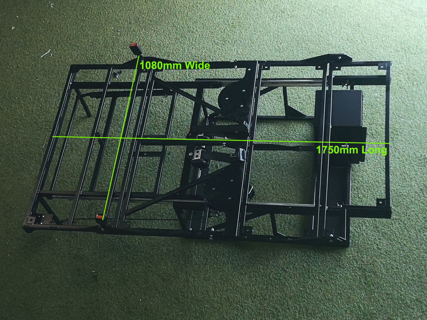 M1 Crash-Tested Duo Double Travelling Seat Bed for the Maxus eDeliver3 ED3