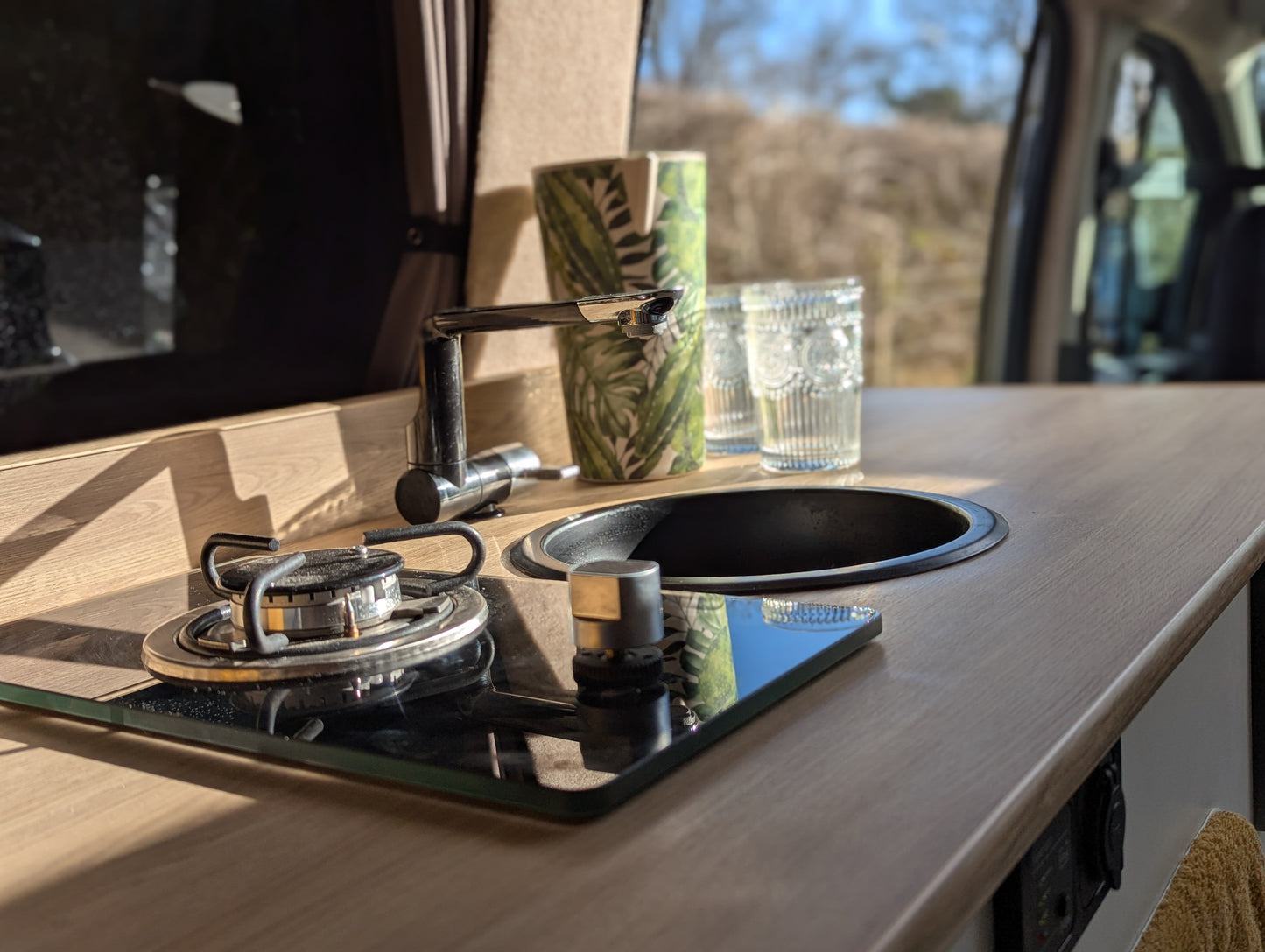 The Lindridge Renault Trafic Sport with an automatic option by CCCAMPERS a compact campervan motorhome