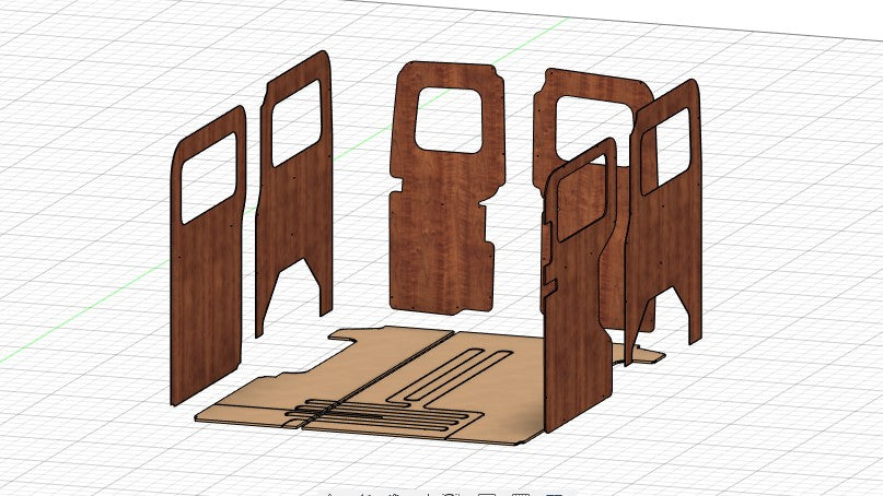 Ford Transit Custom Campervan Ply Line Ply Line & Heated Floor Kits (2012 Onwards)