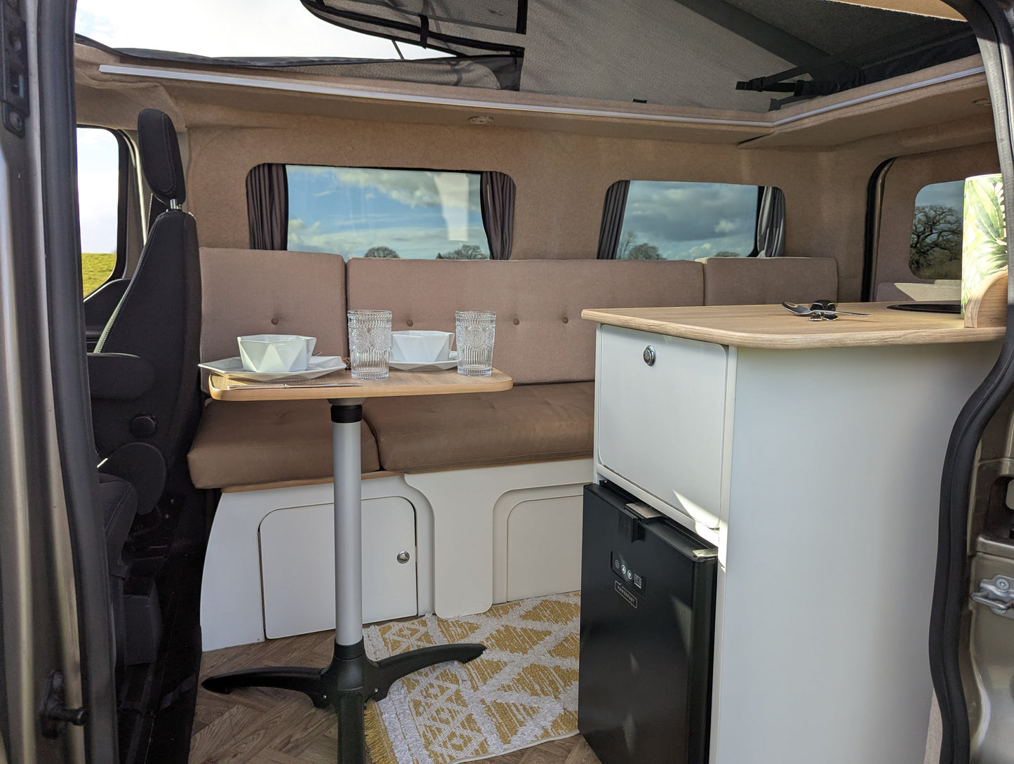 For Sale 2019 Pre Loved CCCampers 'Severn' Ford Transit Custom with only 26,000 miles on the clock!