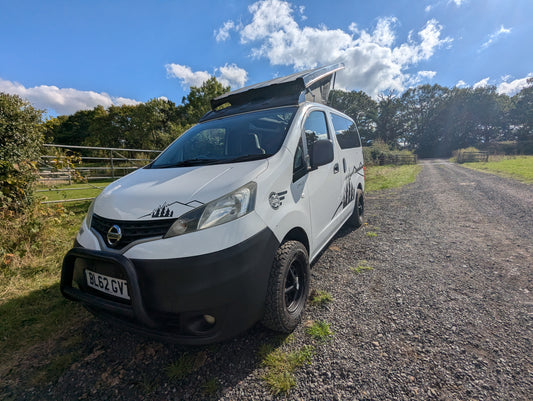 For Sale 2013 Pre Loved CCCampers Clee Nissan NV200 with only 52,000 miles on the clock!