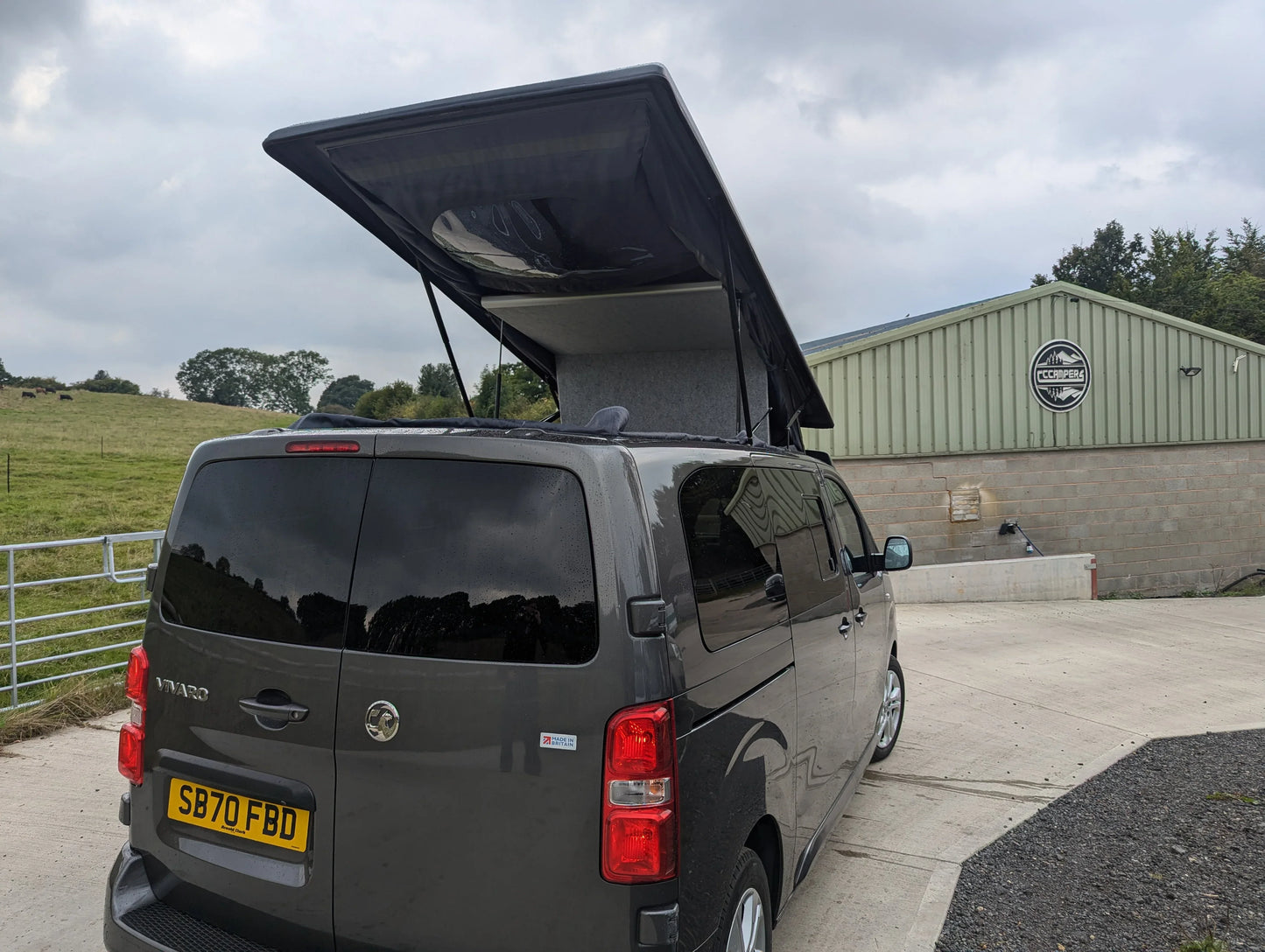 Pop Top Elevating Roof For Citroen Dispatch, Vauxhall Vivaro, Toyota ProAce & Peugeot Expert MK3 - cccampers.co.uk