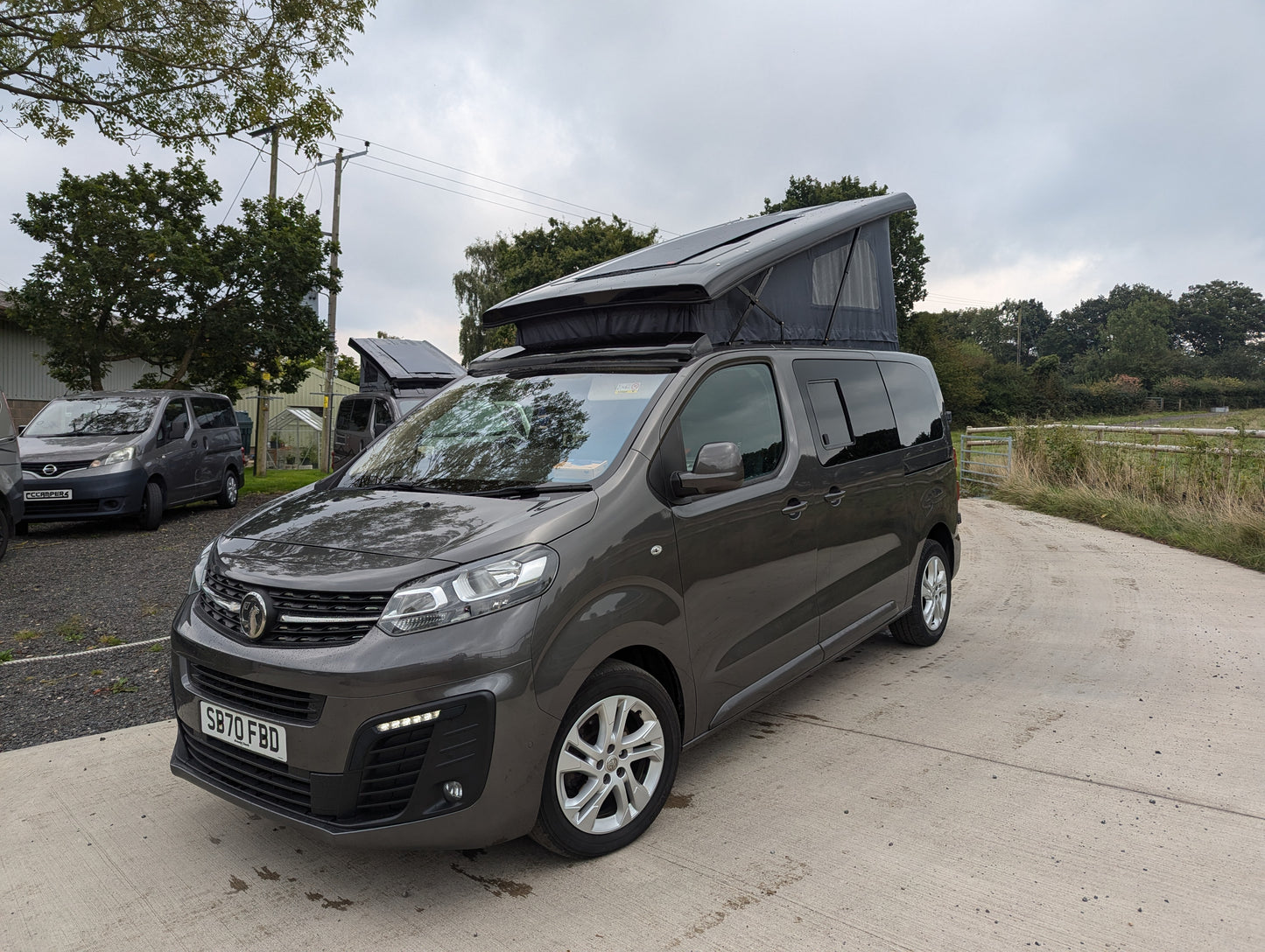 Pop Top Elevating Roof For Citroen Dispatch, Vauxhall Vivaro, Toyota ProAce & Peugeot Expert MK3
