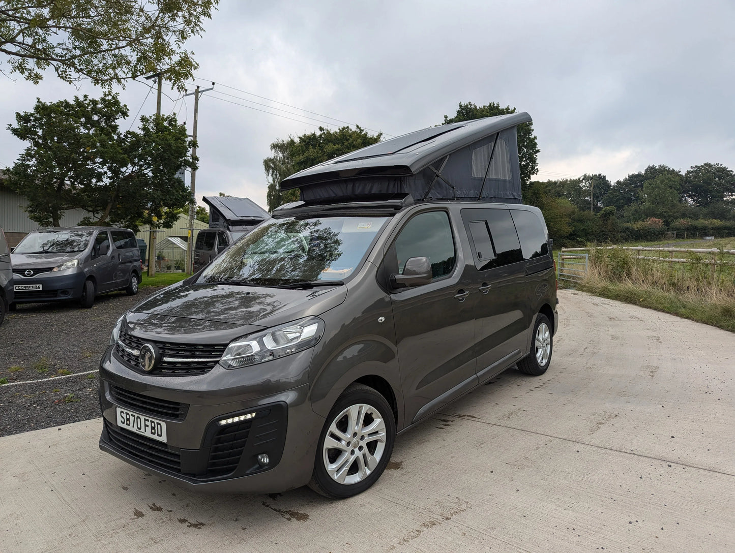 Pop Top Elevating Roof For Citroen Dispatch, Vauxhall Vivaro, Toyota ProAce & Peugeot Expert MK3 - cccampers.co.uk