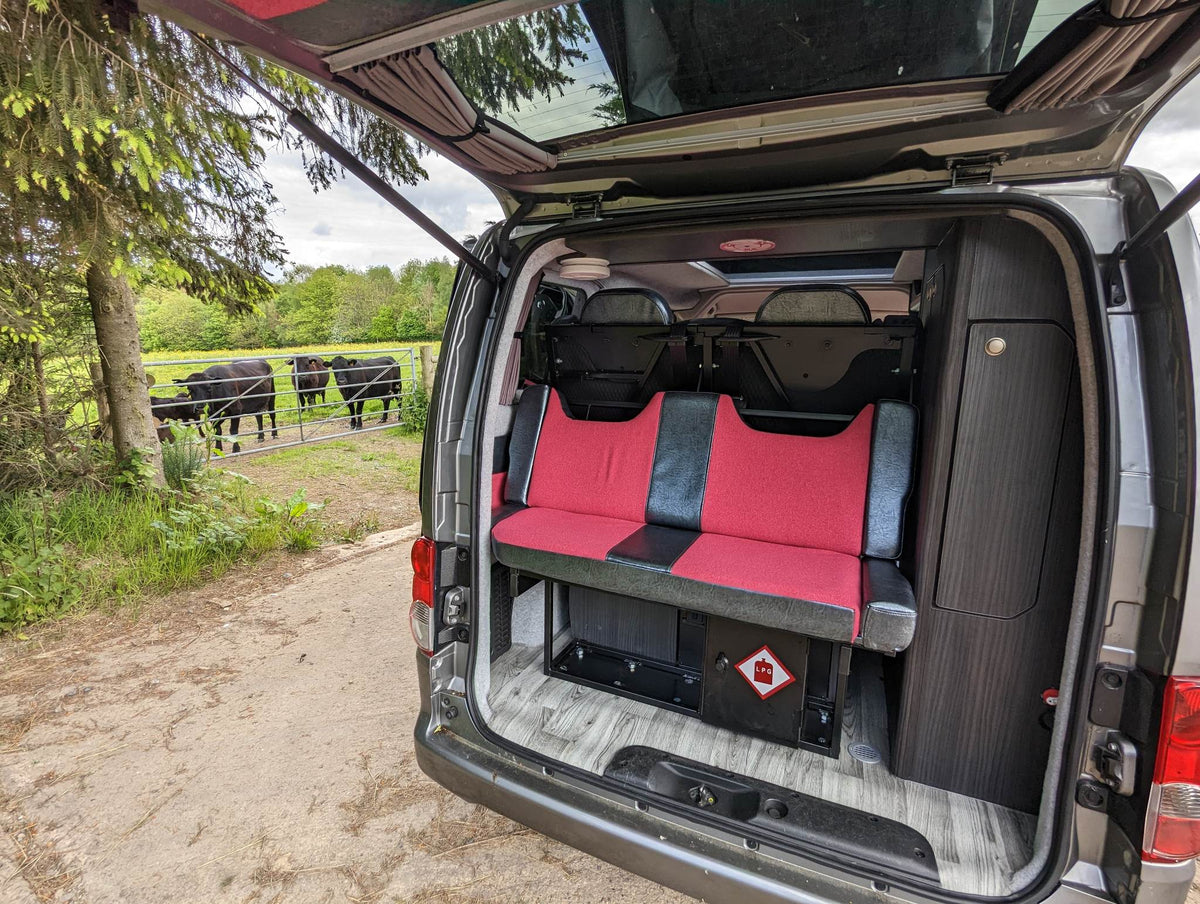 The Clee Solo or Duo Camper Van Conversion for the Nissan NV200 & eNV200 Diesel or Electric Camper. - cccampers.myshopify.com