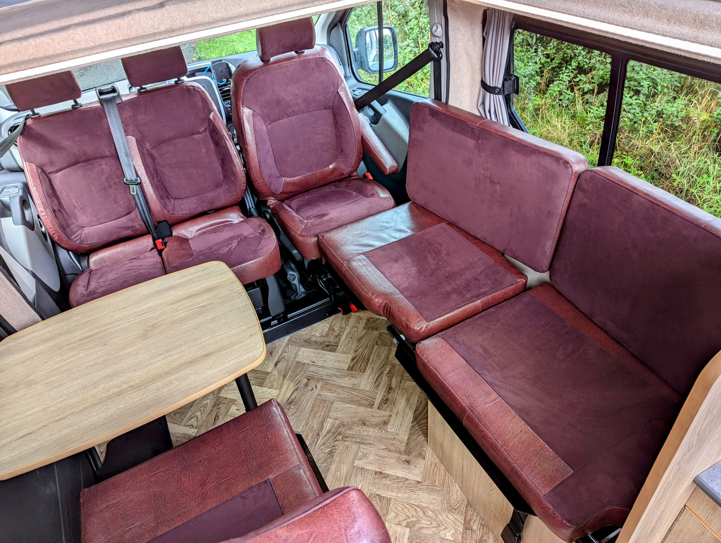 Nissan NV300 Primastar Campervan Conversion – Twin Single Beds or Full-Width Bed You can’t get any bigger!