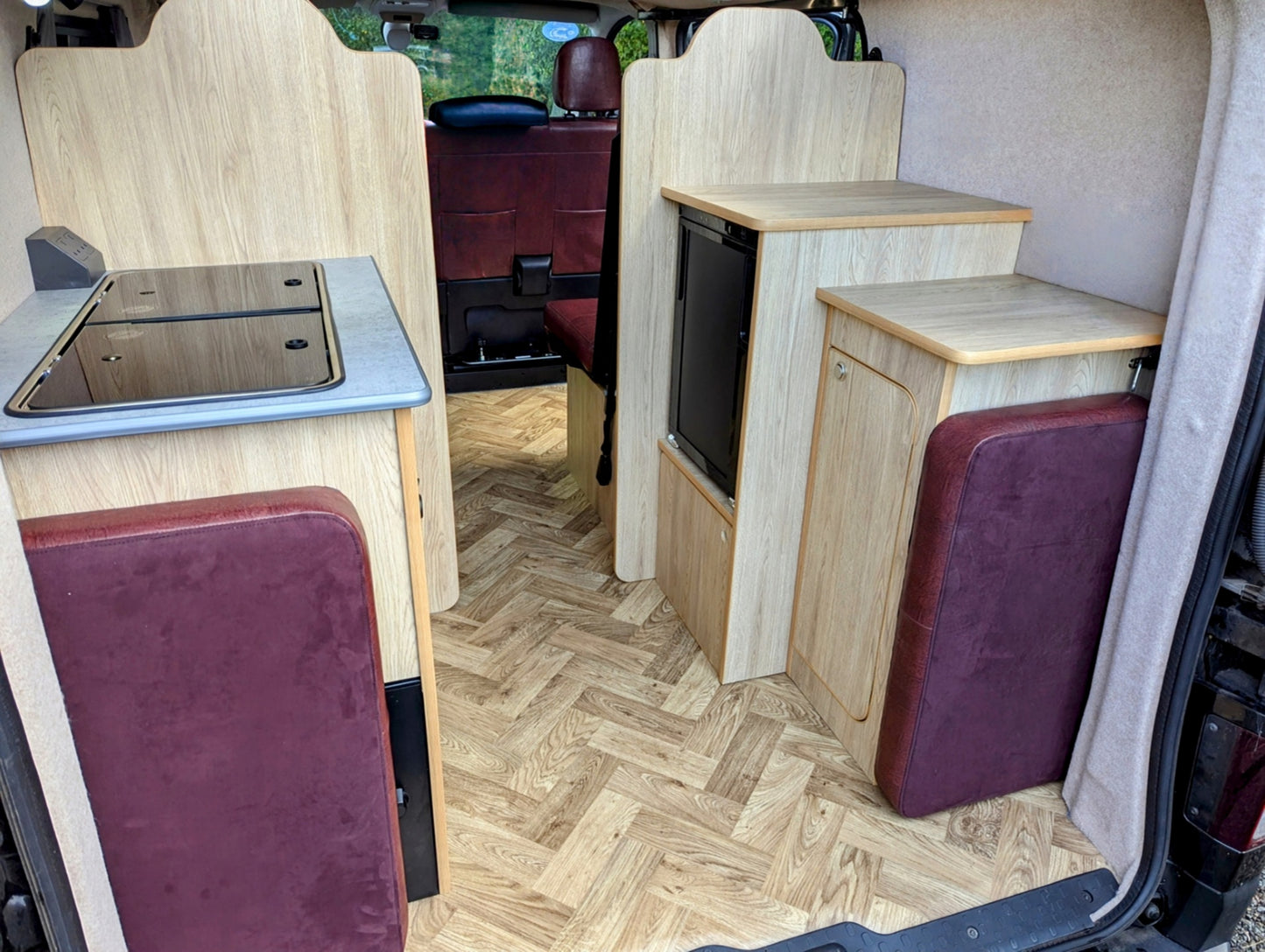 Nissan NV300 Primastar Campervan Conversion – Twin Single Beds or Full-Width Bed You can’t get any bigger!