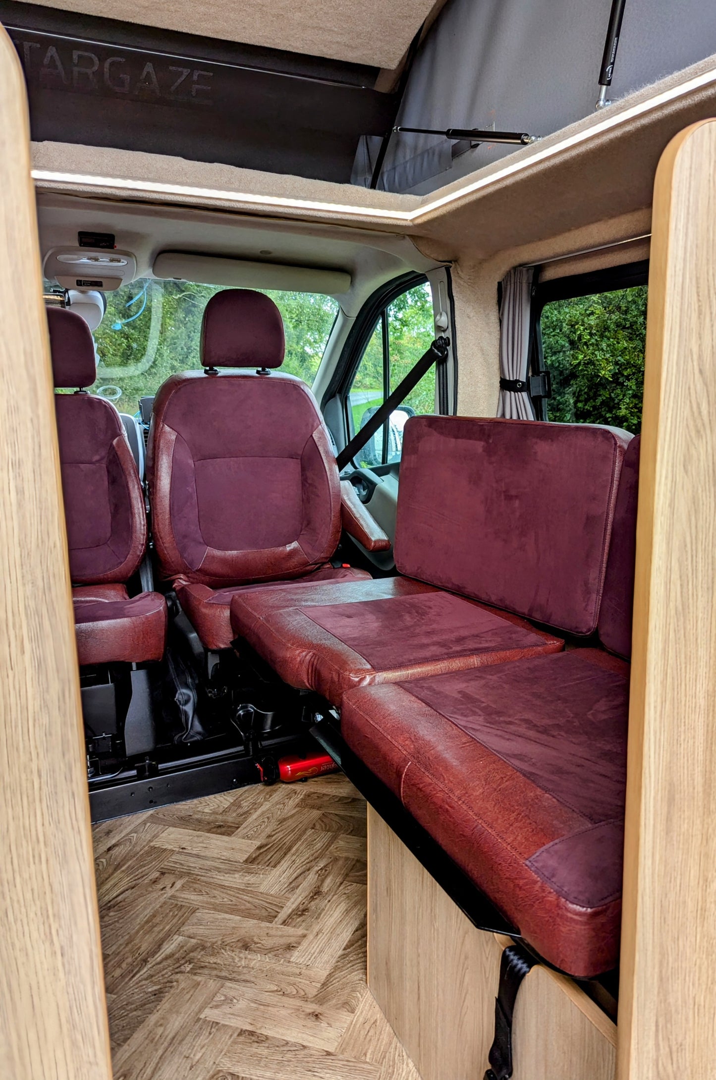 Nissan NV300 Primastar Campervan Conversion – Twin Single Beds or Full-Width Bed You can’t get any bigger!