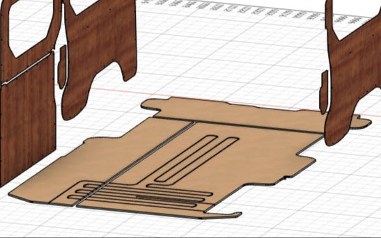 Renault Trafic & Nissan Primastar NV300 Campervan Heated & Non Heated Floor Only Kits (2014 Onwards)