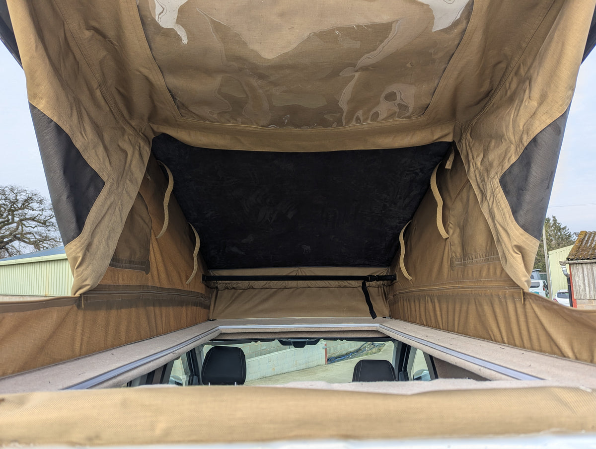 Upgrade your SAIC Maxus eDeliver 3 campervan with the Stargaze Rear Elevating Roof and optional window installation. Enhance headroom, ventilation, and natural light for a more comfortable and spacious adventure. Professionally fitted with high-quality materials.
