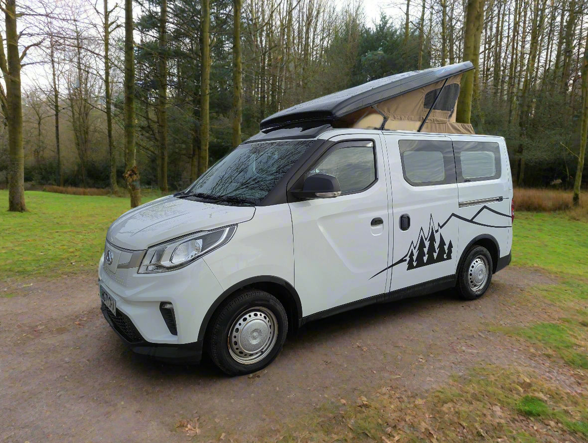 Upgrade your SAIC Maxus eDeliver 3 campervan with the Stargaze Rear Elevating Roof and optional window installation. Enhance headroom, ventilation, and natural light for a more comfortable and spacious adventure. Professionally fitted with high-quality materials.