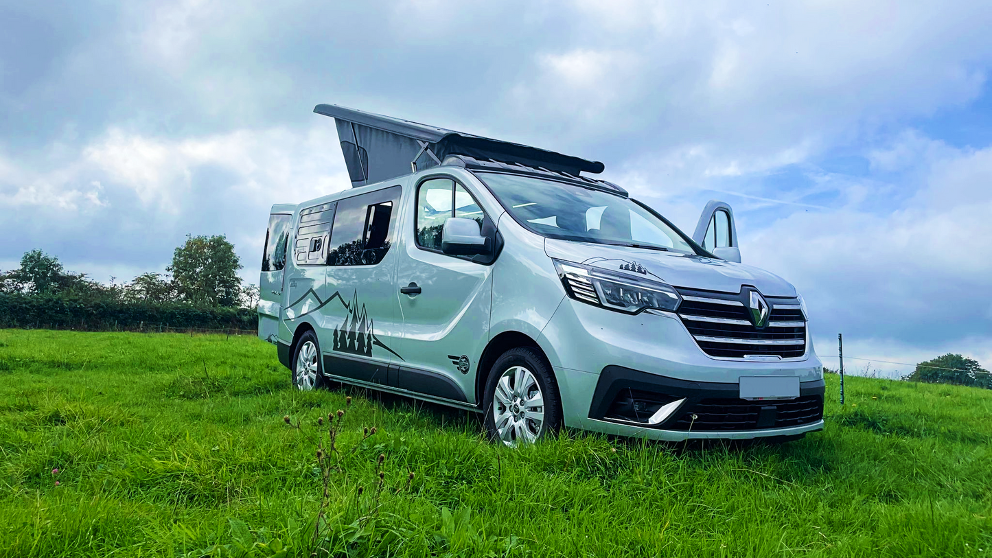 The Lindridge Renault Trafic Sport with an automatic option by CCCAMPERS a compact campervan motorhome