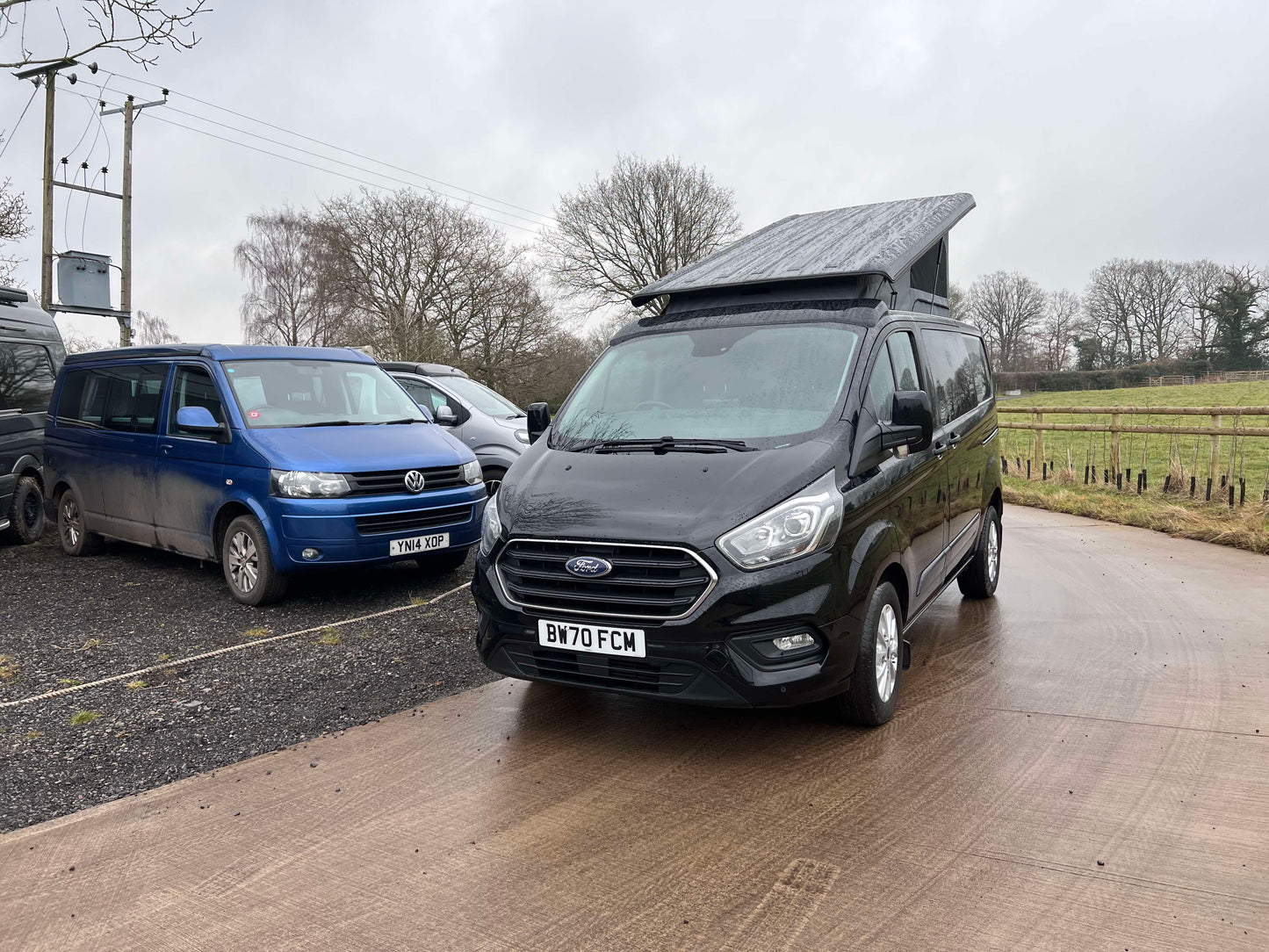 Stargaze Pop-Up Rear Elevating Roof for Ford Transit Custom First Generation 2012-2023