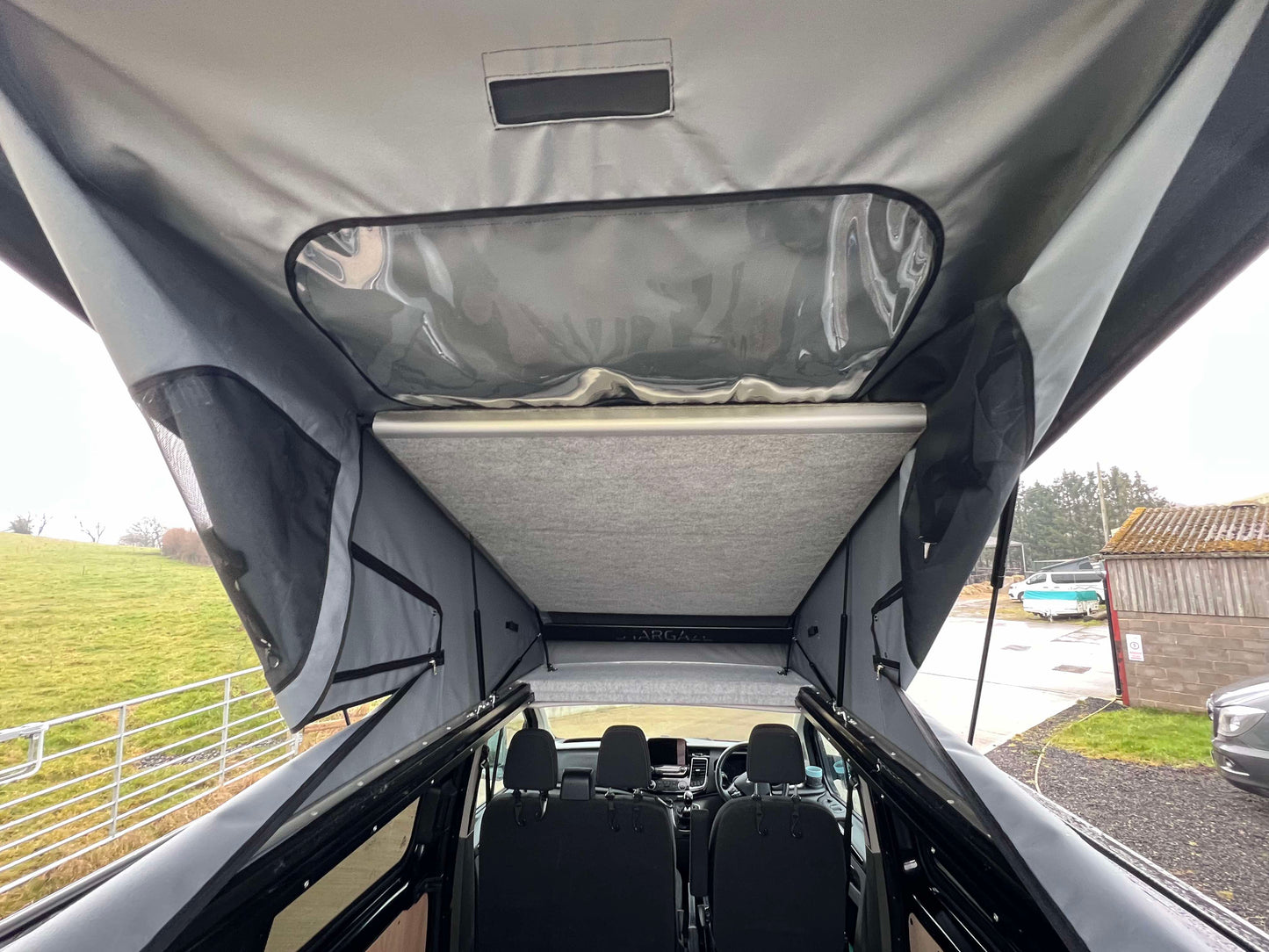 Stargaze Pop-Up Rear Elevating Roof for Ford Transit Custom First Generation 2012-2023