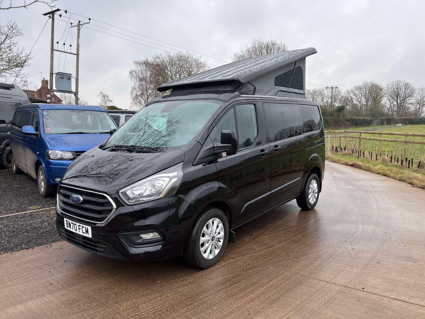 Stargaze Pop-Up Rear Elevating Roof for Ford Transit Custom First Generation 2012-2023
