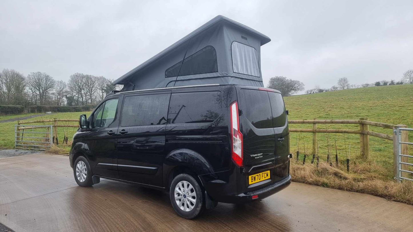 Stargaze Pop-Up Rear Elevating Roof for Ford Transit Custom First Generation 2012-2023