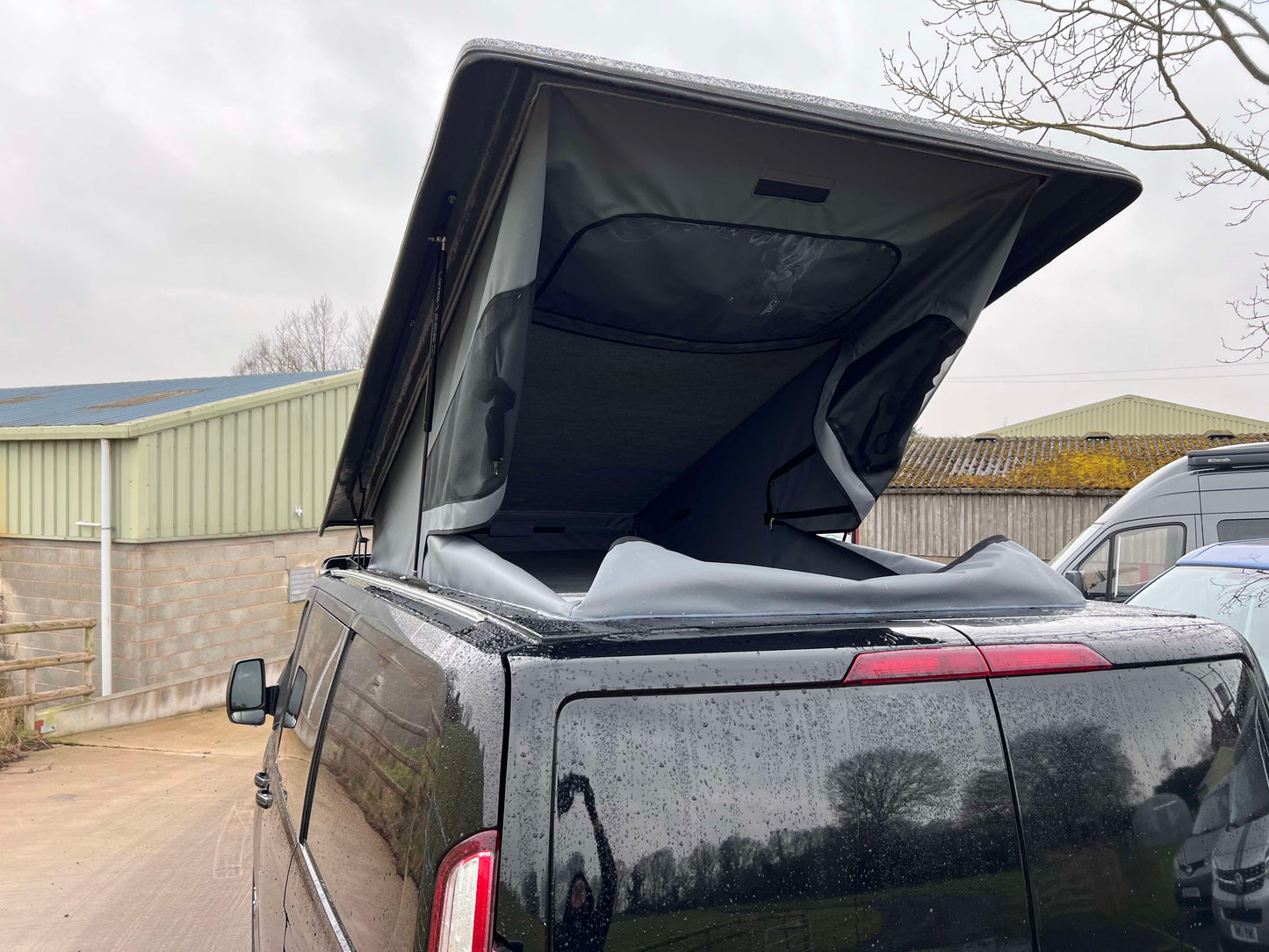 Stargaze Pop-Up Rear Elevating Roof for Ford Transit Custom First Generation 2012-2023