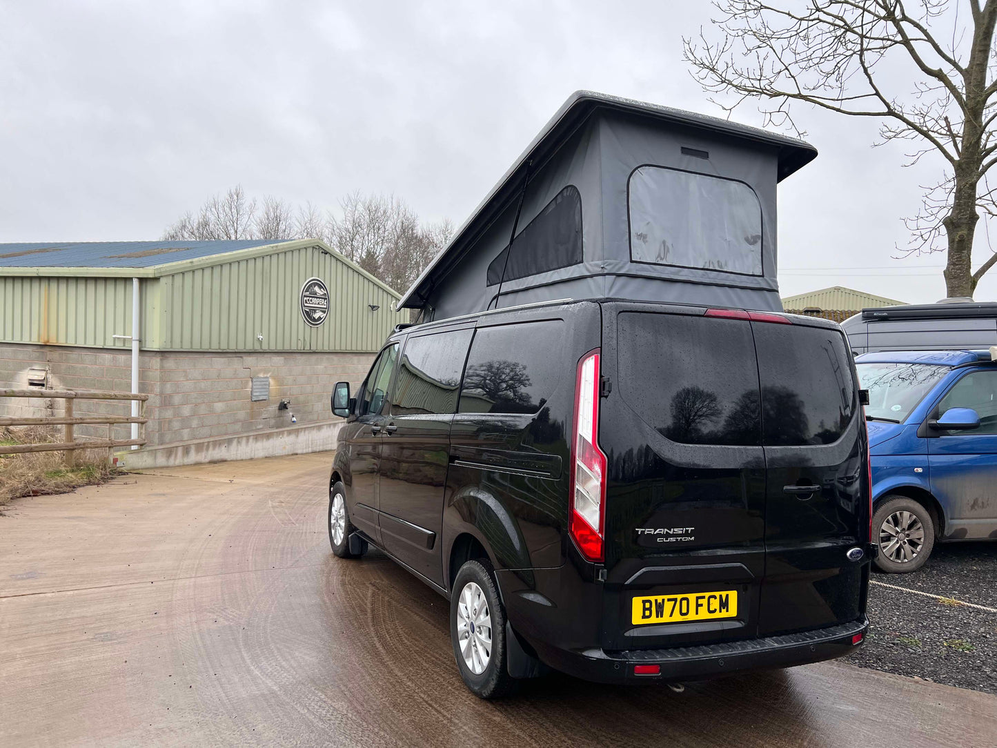 Stargaze Pop-Up Rear Elevating Roof for Ford Transit Custom First Generation 2012-2023