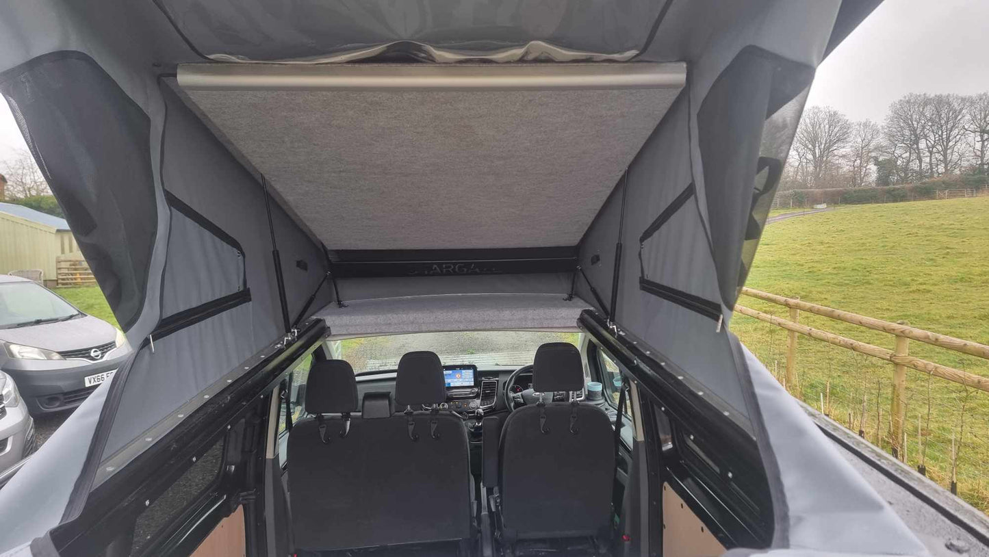 Stargaze Pop-Up Rear Elevating Roof for Ford Transit Custom First Generation 2012-2023