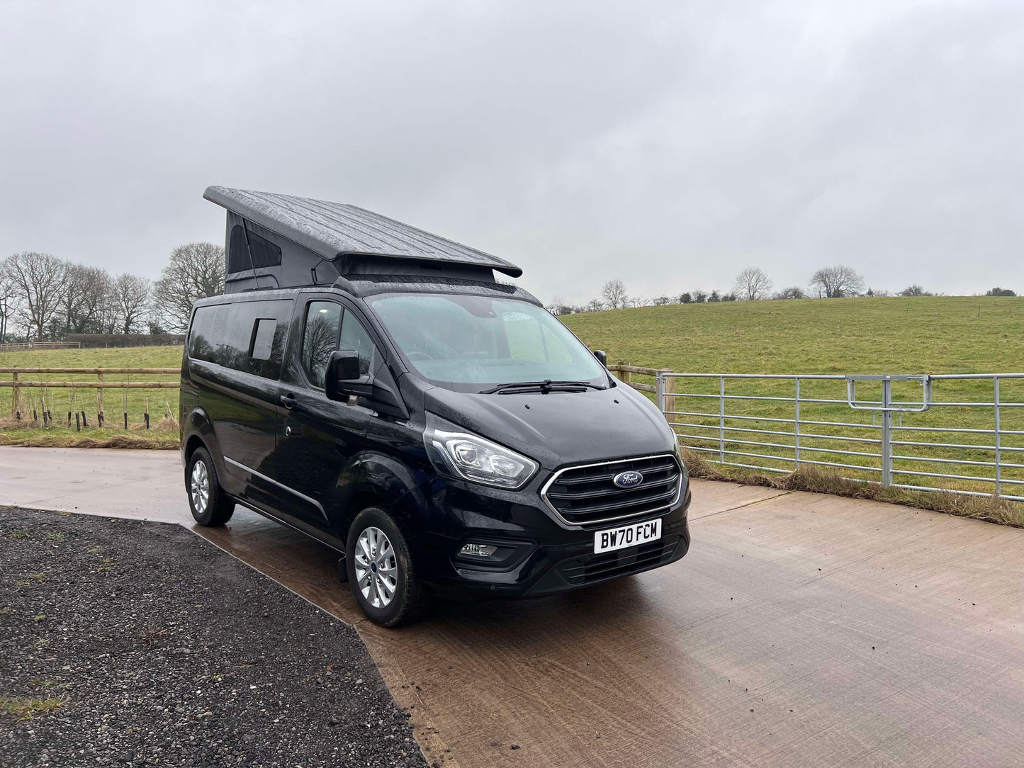 Stargaze Pop-Up Rear Elevating Roof for Ford Transit Custom First Generation 2012-2023