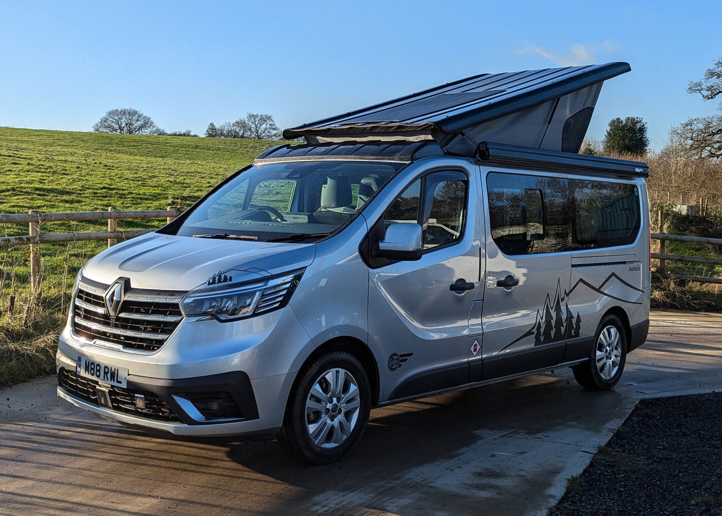 The Flagship Mamble Nissan Primastar Campervan Conversion —Side Lounge | CCCAMPERS