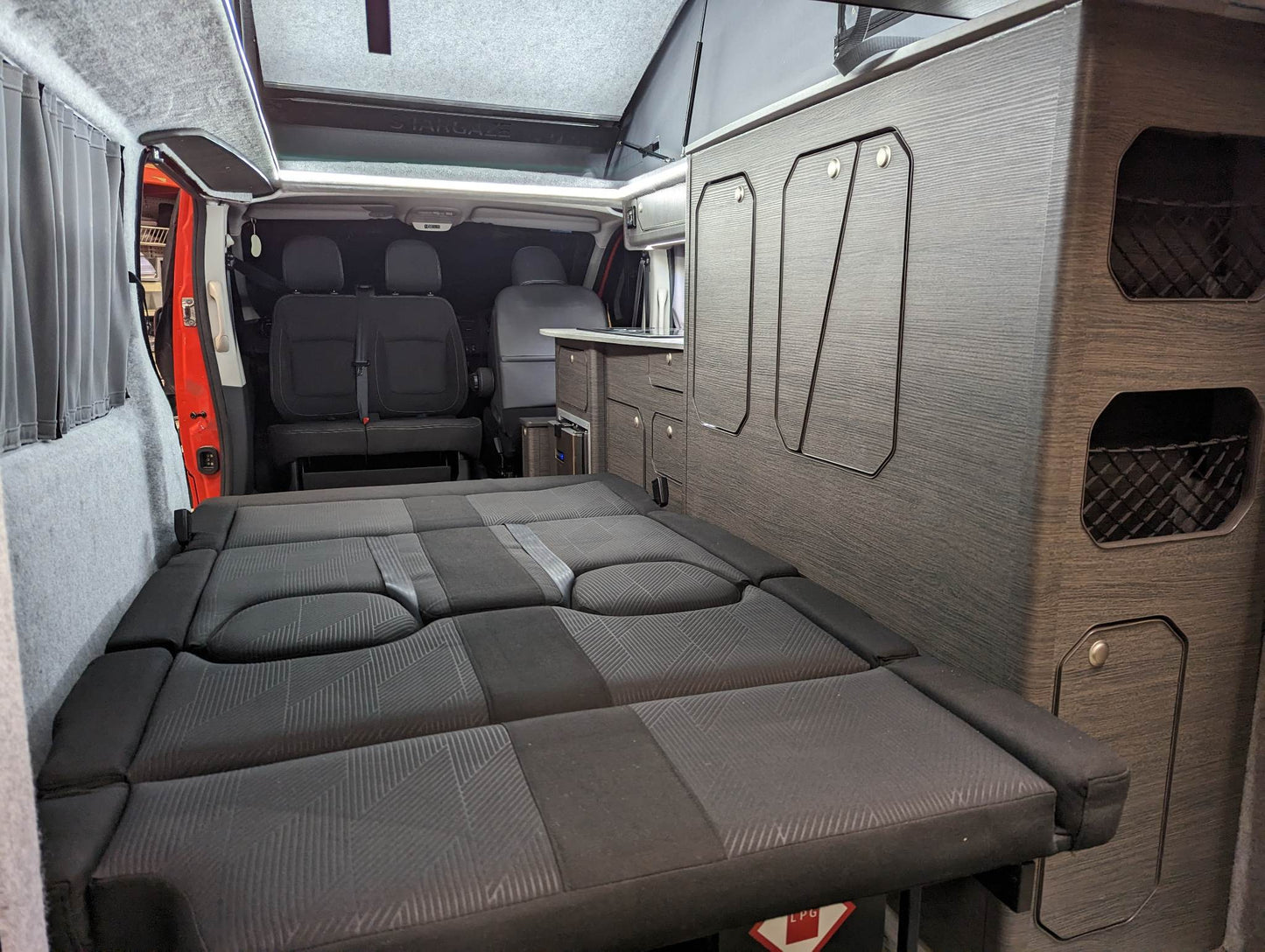 The Shelsley Solo or Duo Camper Van Conversion for the 2013 on Ford Transit Custom and 2024 all New Volkswagen Transporter T7