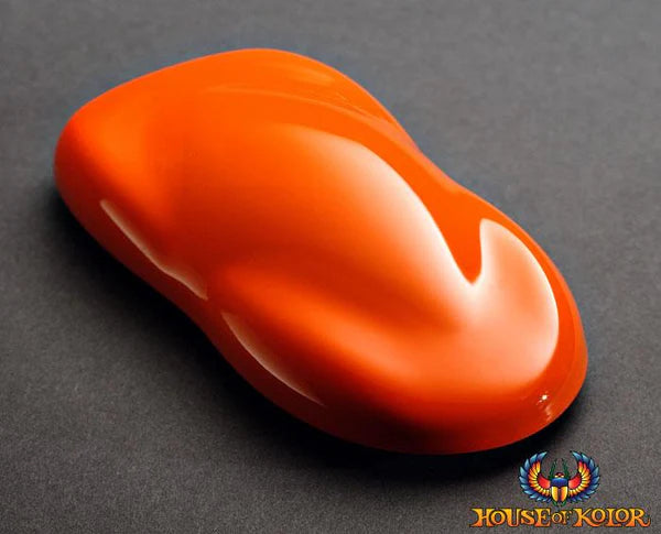 Bright orange oval roof color knob for pop-top roof upgrade