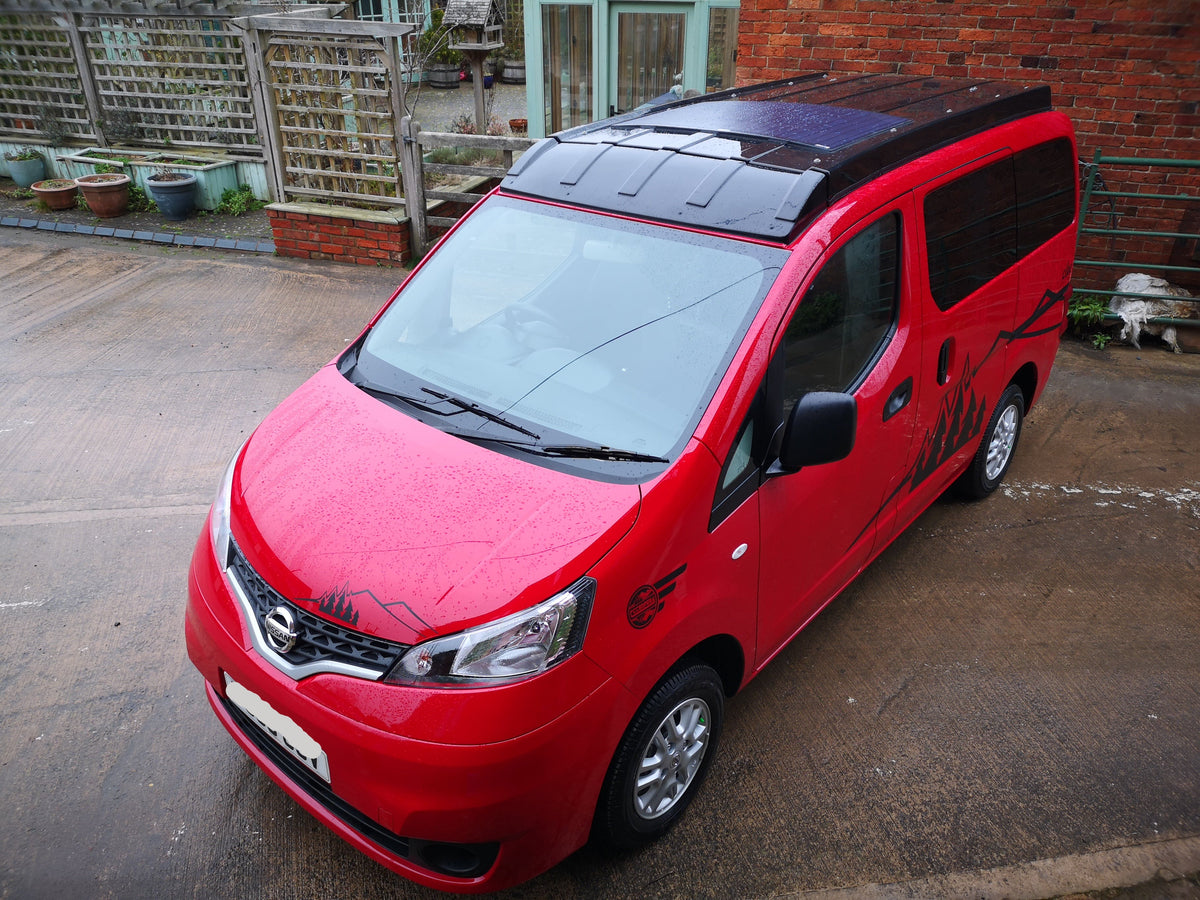 Stargaze Pop Top Elevating Roof For Nissan NV200 - cccampers.myshopify.com