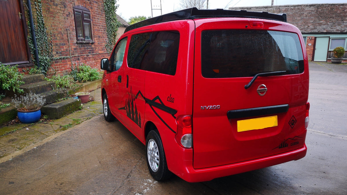 Stargaze Pop Top Elevating Roof For Nissan NV200 - cccampers.myshopify.com