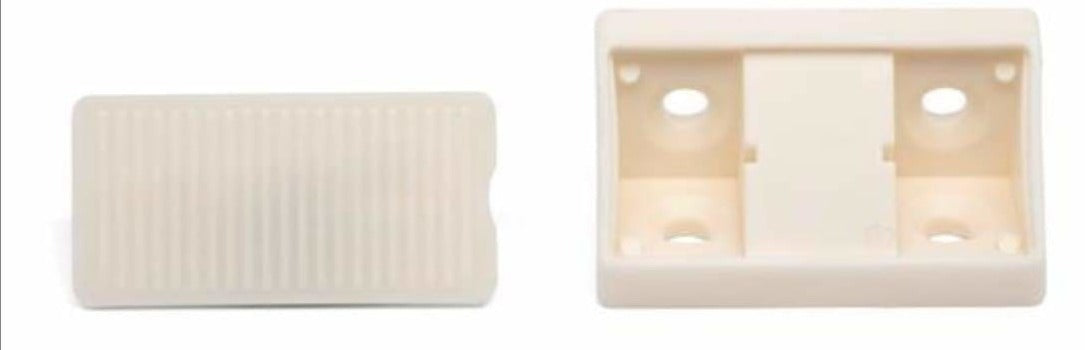 Light Brown Corner Joint with Cover Conectors x 20 pcs - CCCAMPERS