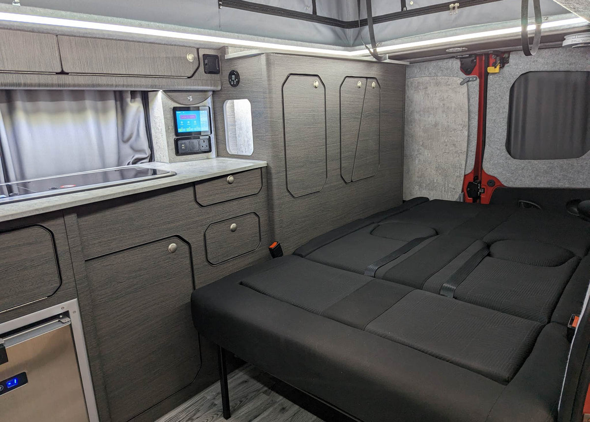 The Shelsley Solo or Duo Camper Van Conversion for the Vauxhall Vivaro, Renault Trafic, Nissan NV300 and Fiat Talento - cccampers.myshopify.com
