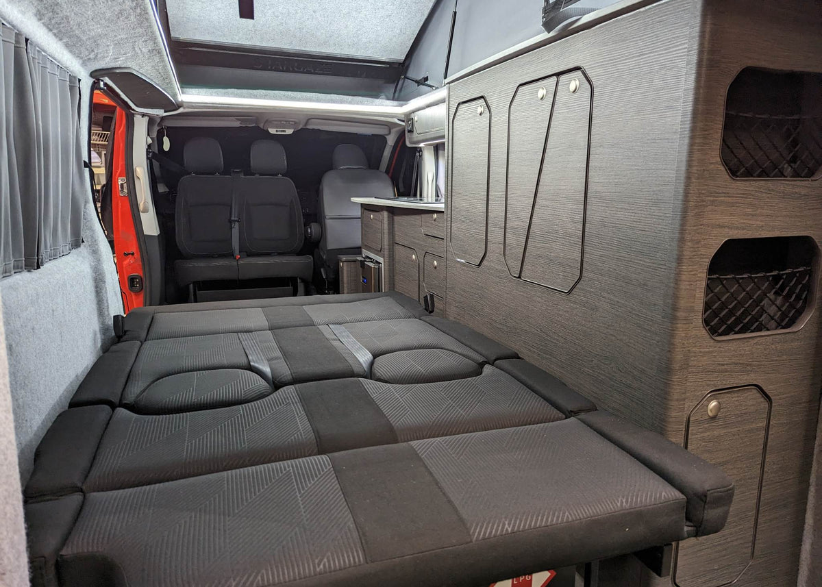 The Shelsley Solo or Duo Camper Van Conversion for the Vauxhall Vivaro, Renault Trafic, Nissan NV300 and Fiat Talento - cccampers.myshopify.com