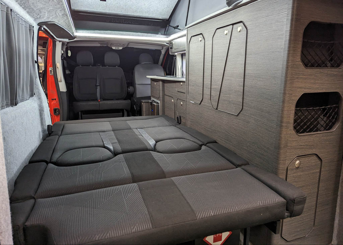 The Shelsley Solo or Duo Camper Van Conversion for the Vauxhall Vivaro, Renault Trafic, Nissan NV300 and Fiat Talento - cccampers.myshopify.com