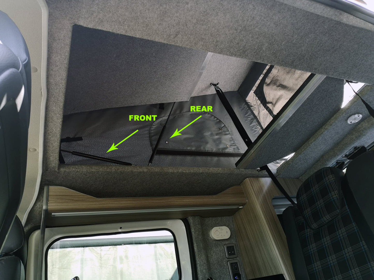 CCCAMPERS Pop Top Elevating Roof Gas Struts - cccampers.myshopify.com