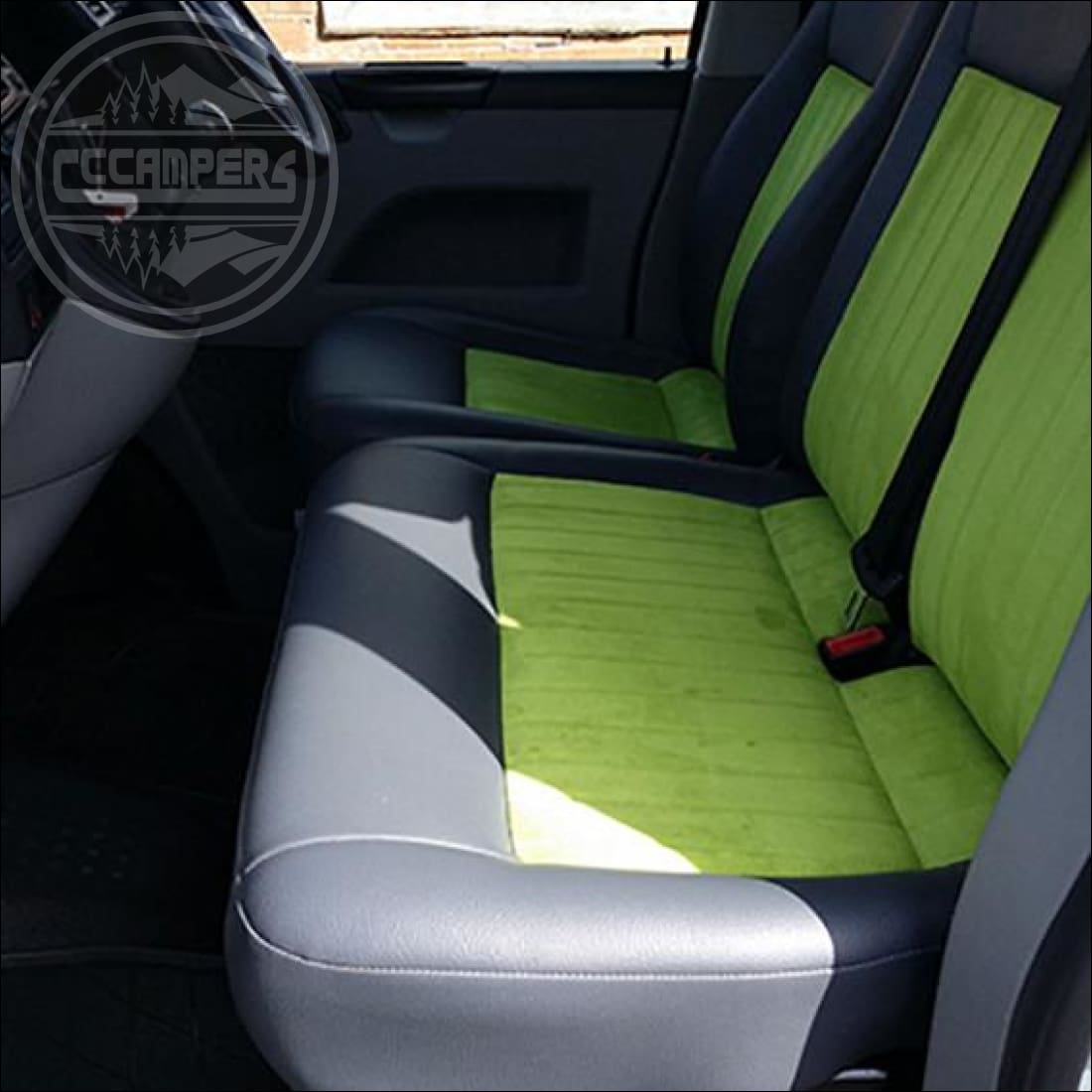 Volkswagen T5 T6 Transporter caravelle double swivel seat base UK made - cccampers.myshopify.com