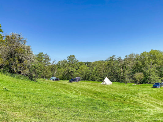 August : Camping at Orleton Court Farm, Tenbury Wells - cccampers.co.uk