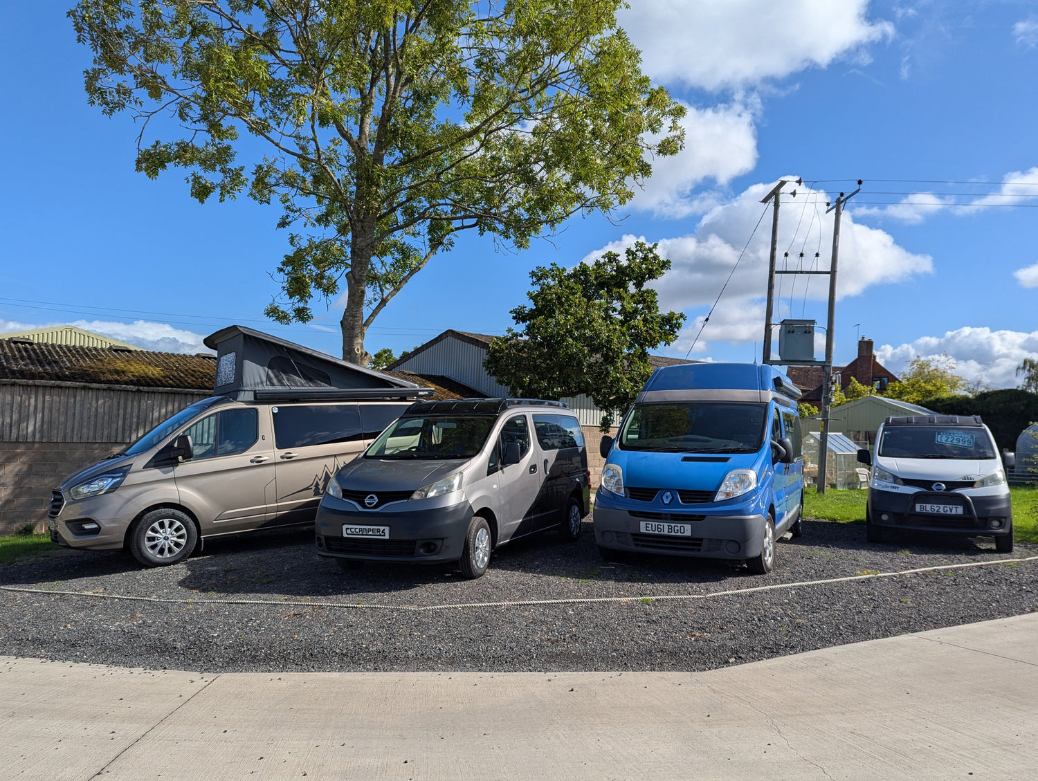 New and Pre Loved Campervans and Motorhomes For Sale