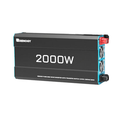 Space-Saving 240V Off-Grid Power System: Lithium LiFePO4 Battery and a Pure Sine Wave Inverter with UPS. It includes a mains charger and a DC-DC On-Board Charger with MPPT ultimate off-grid freedom.