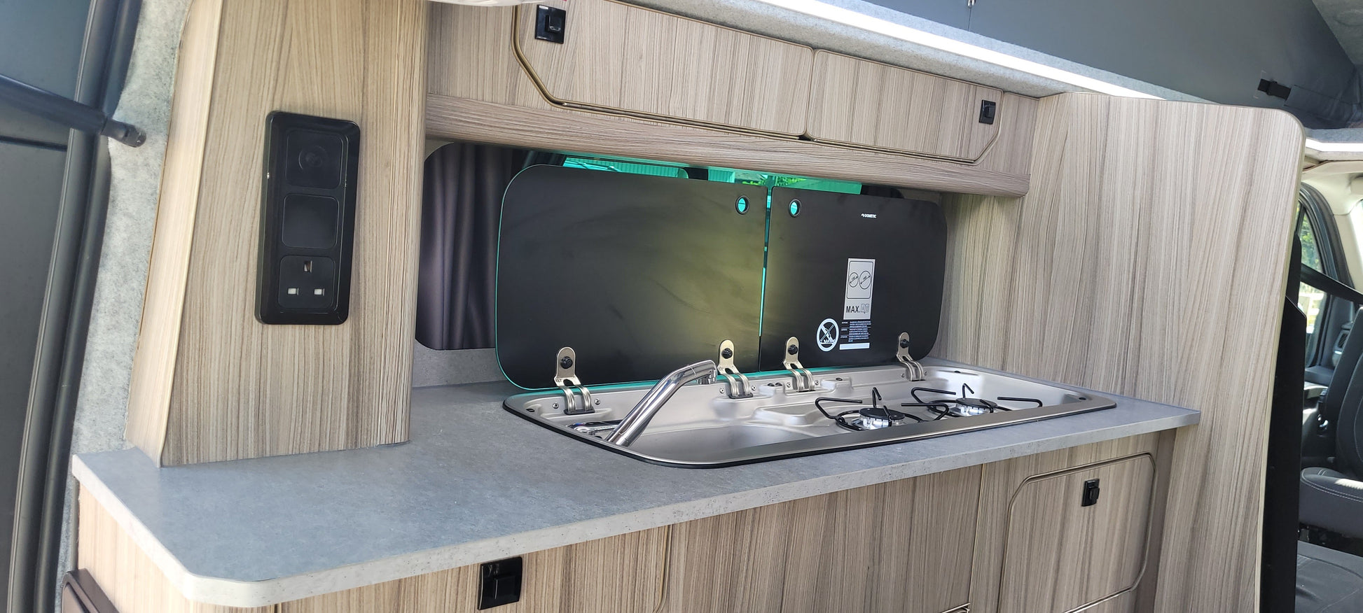 The Witley Camper Van Conversion for the 2013 on Ford Transit Custom and 2024 all New Volkswagen Transporter T7 - cccampers.myshopify.com