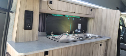 The Witley Camper Van Conversion for the 2013 on Ford Transit Custom and 2024 all New Volkswagen Transporter T7 - cccampers.myshopify.com
