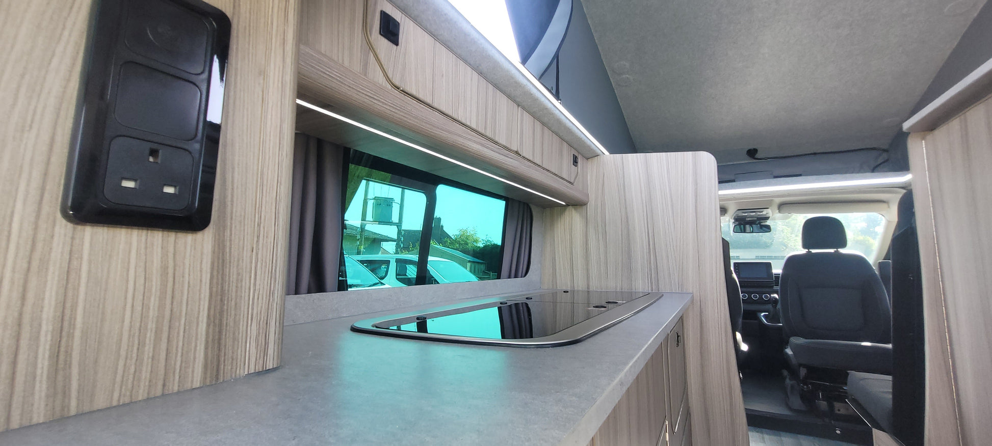 The Witley Camper Van Conversion for the 2013 on Ford Transit Custom and 2024 all New Volkswagen Transporter T7 - cccampers.myshopify.com