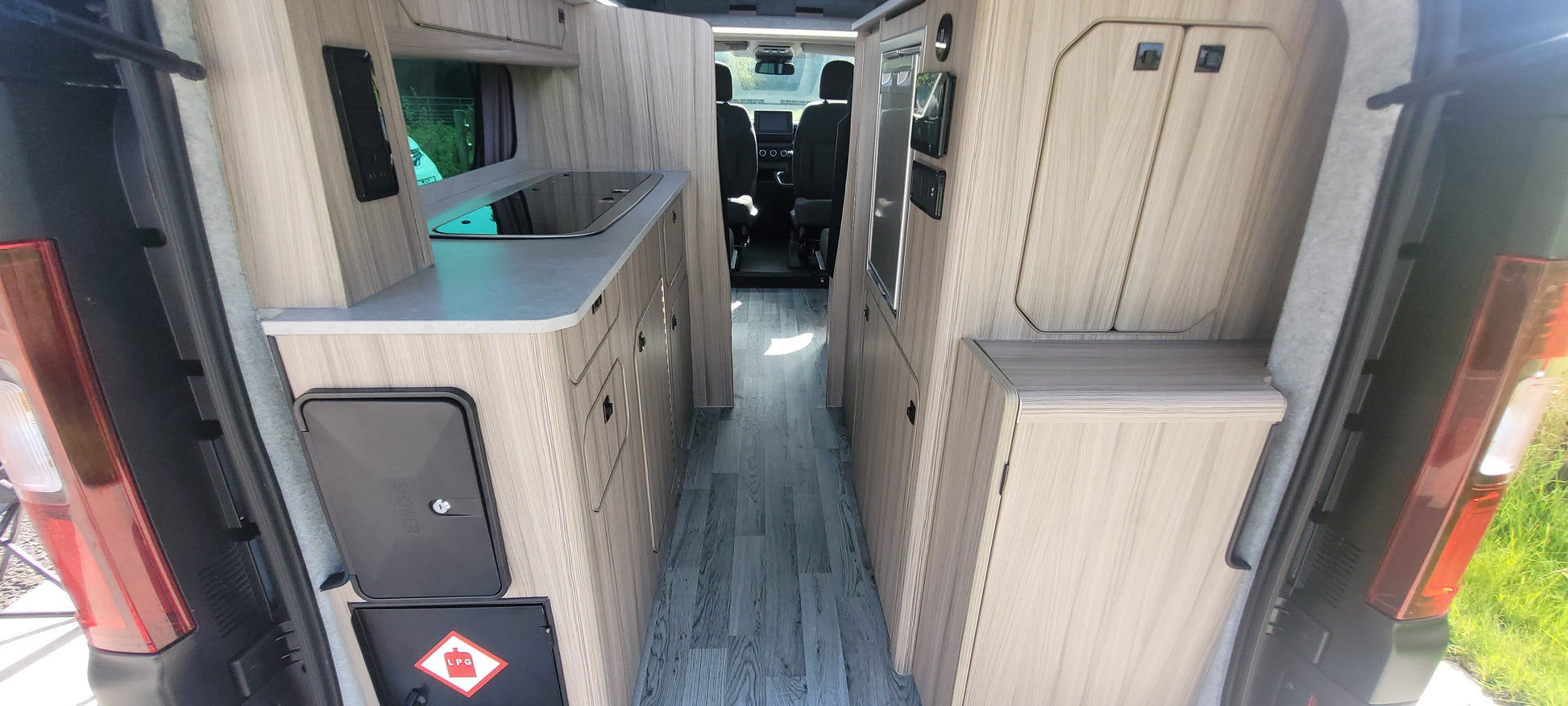 The Witley Camper Van Conversion for the 2013 on Ford Transit Custom and 2024 all New Volkswagen Transporter T7 - cccampers.myshopify.com