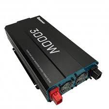 Space-Saving 240V Off-Grid Power System: Lithium LiFePO4 Battery and a Pure Sine Wave Inverter with UPS. It includes a mains charger and a DC-DC On-Board Charger with MPPT ultimate off-grid freedom.